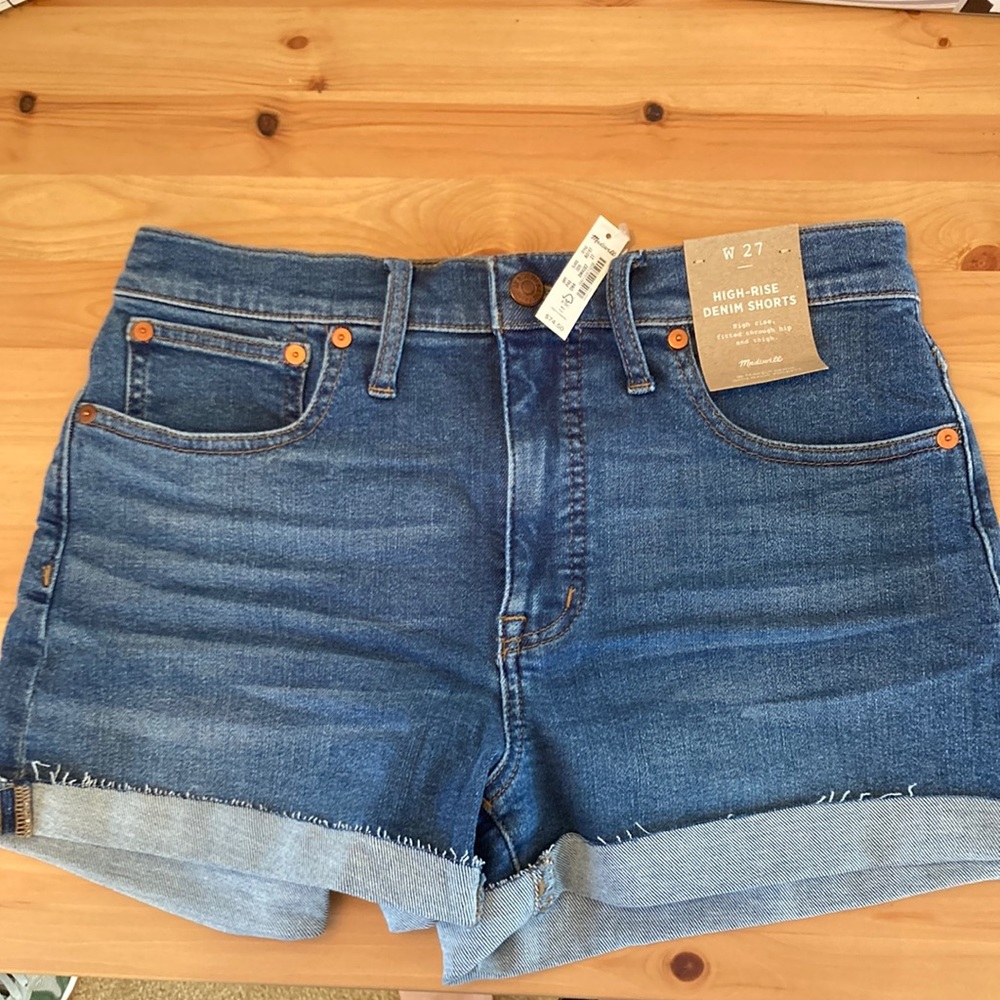 Madewell Size 27 Jean short w/tags